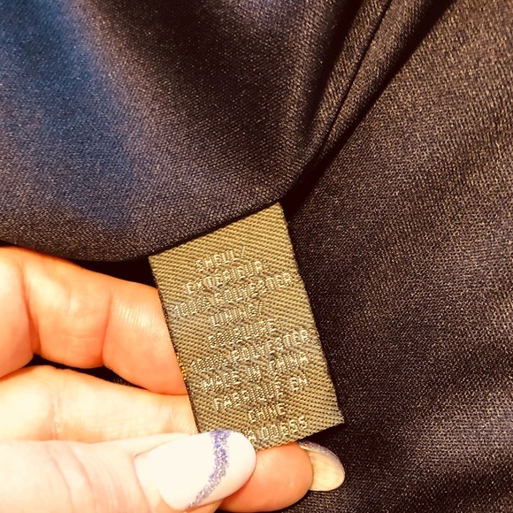 Plus Size 2X Two piece Navy Chiffon Embellished Pant Suit Formal Evening Party - Picture 13 of 14